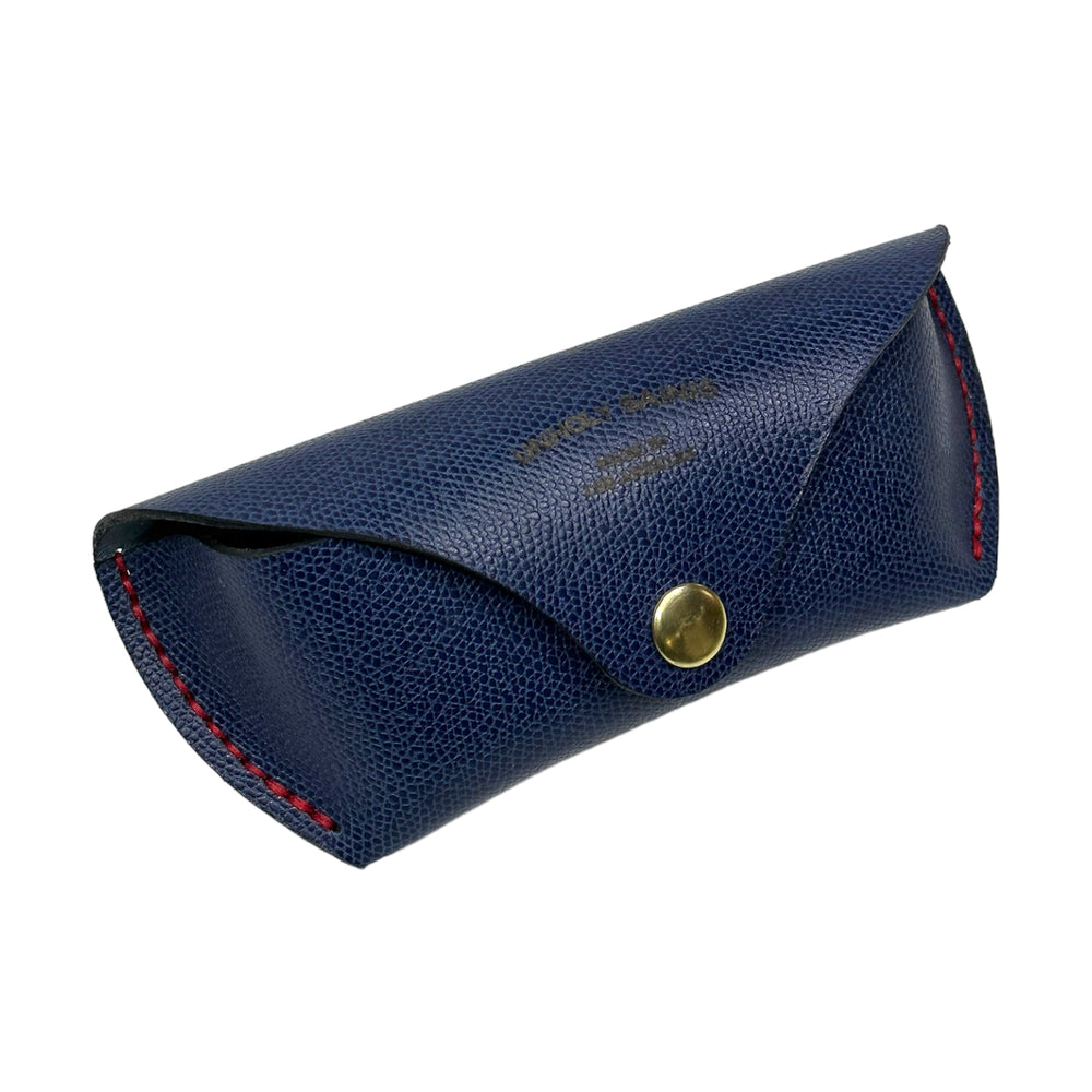 
                  
                    Glasses Case - Blue French Calf
                  
                