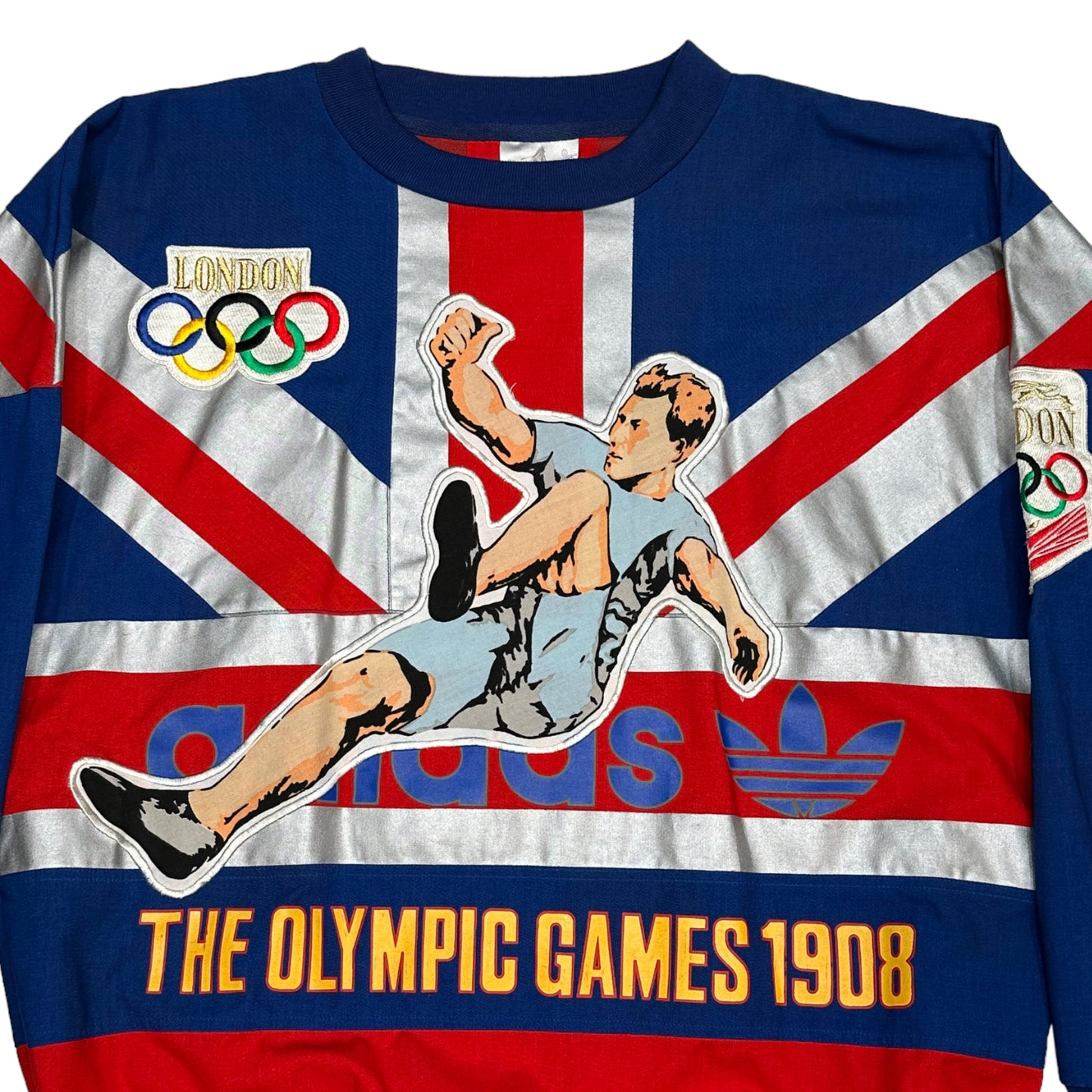 
                  
                    Vintage Adidas 1908 London Olympics Commemorative Crewneck
                  
                