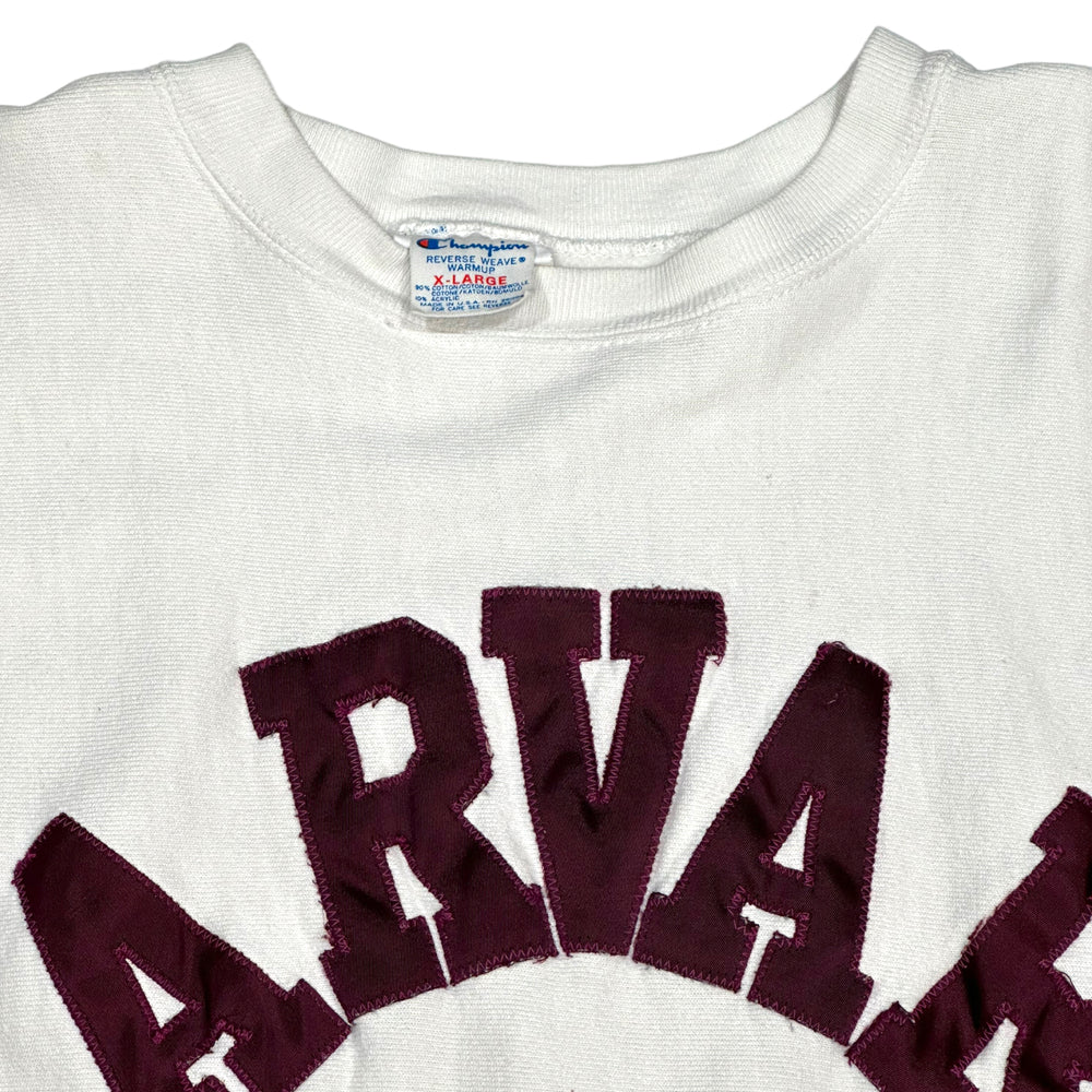 90s Harvard Block Letter Reverse Weave Crewneck – Unholy Saints