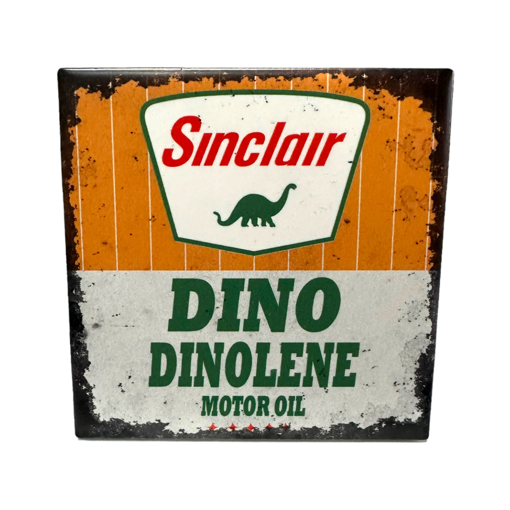 Sinclair Dino Oil Coaster Ceramic