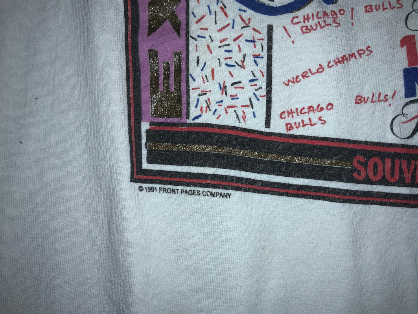 
                  
                    '91 Chicago Bulls "World Champs" Front Pages
                  
                