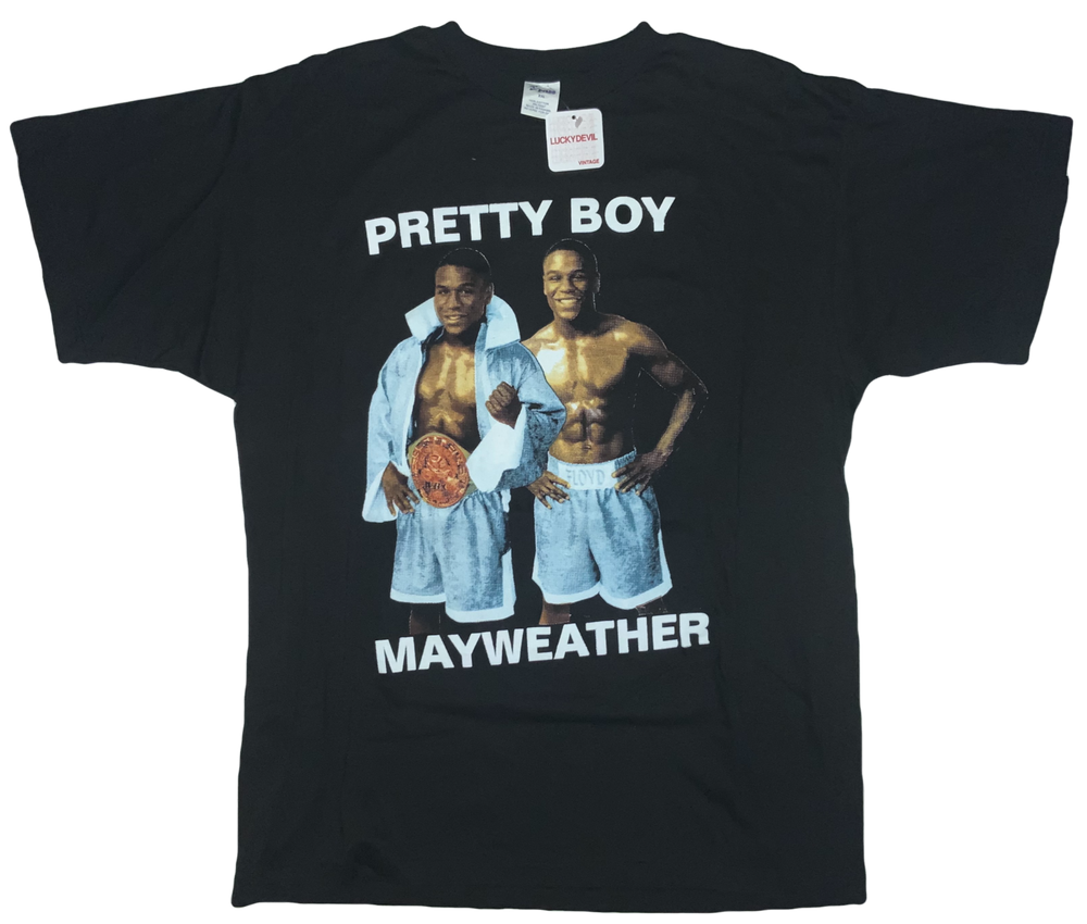
                  
                    '90s Floyd Mayweather "Pretty Boy" - Parking Lot Tee
                  
                