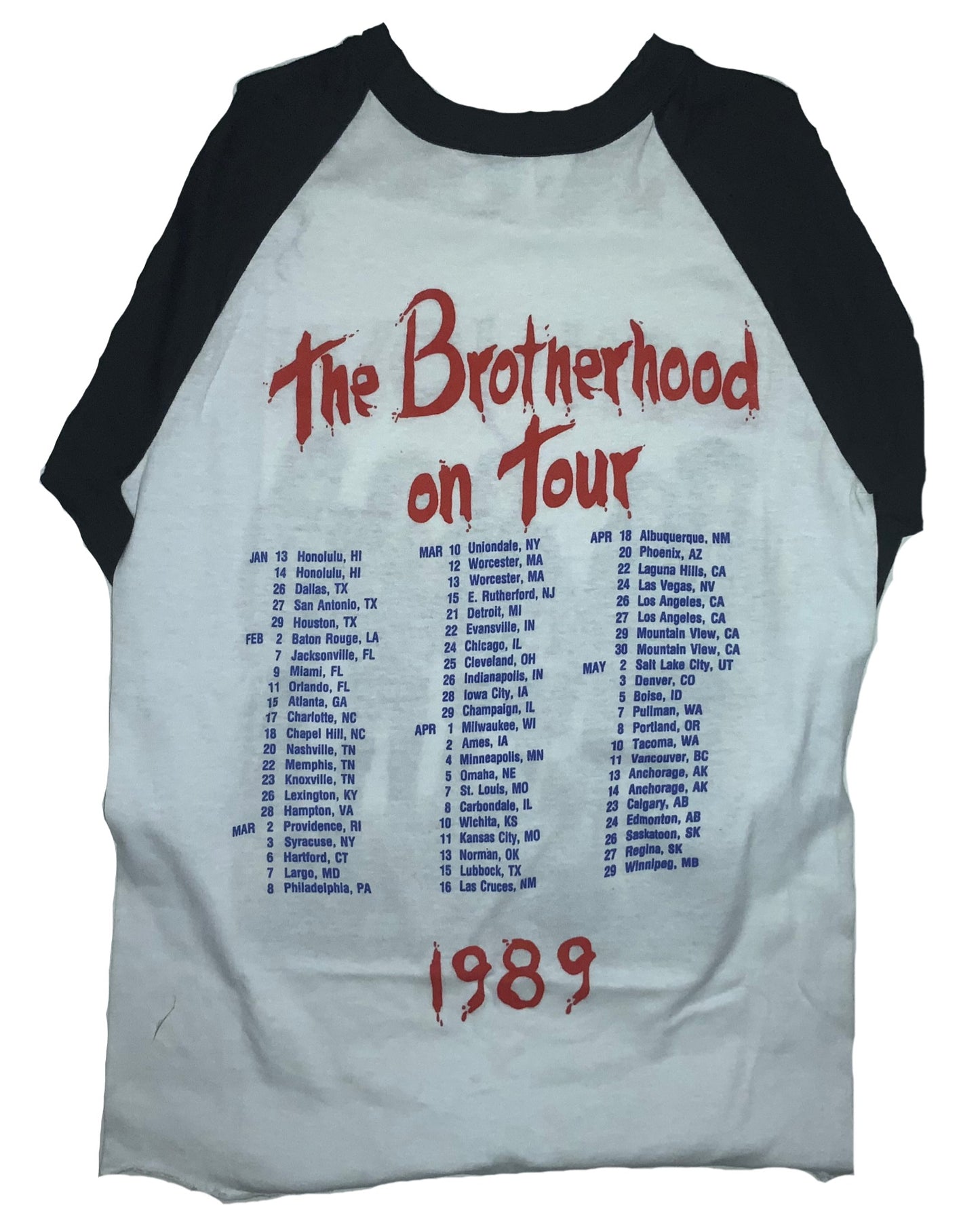 
                  
                    '89 Bon Jovi - The Brotherhood Tour
                  
                