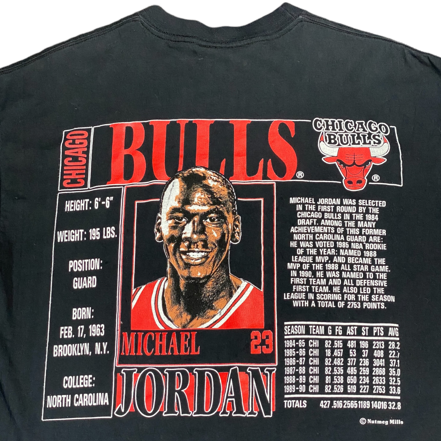 
                  
                    Vintage Michael Jordan Chicago Bulls Nutmeg Tee
                  
                