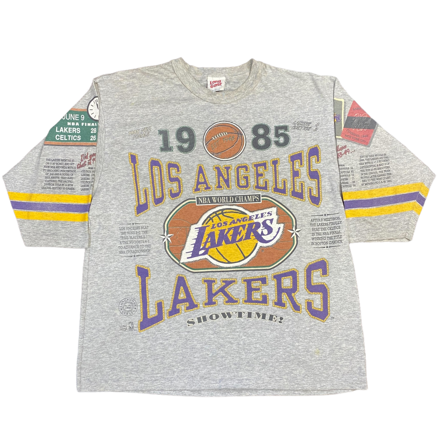 
                  
                    Long Gone - 1985 Los Angeles Lakers
                  
                