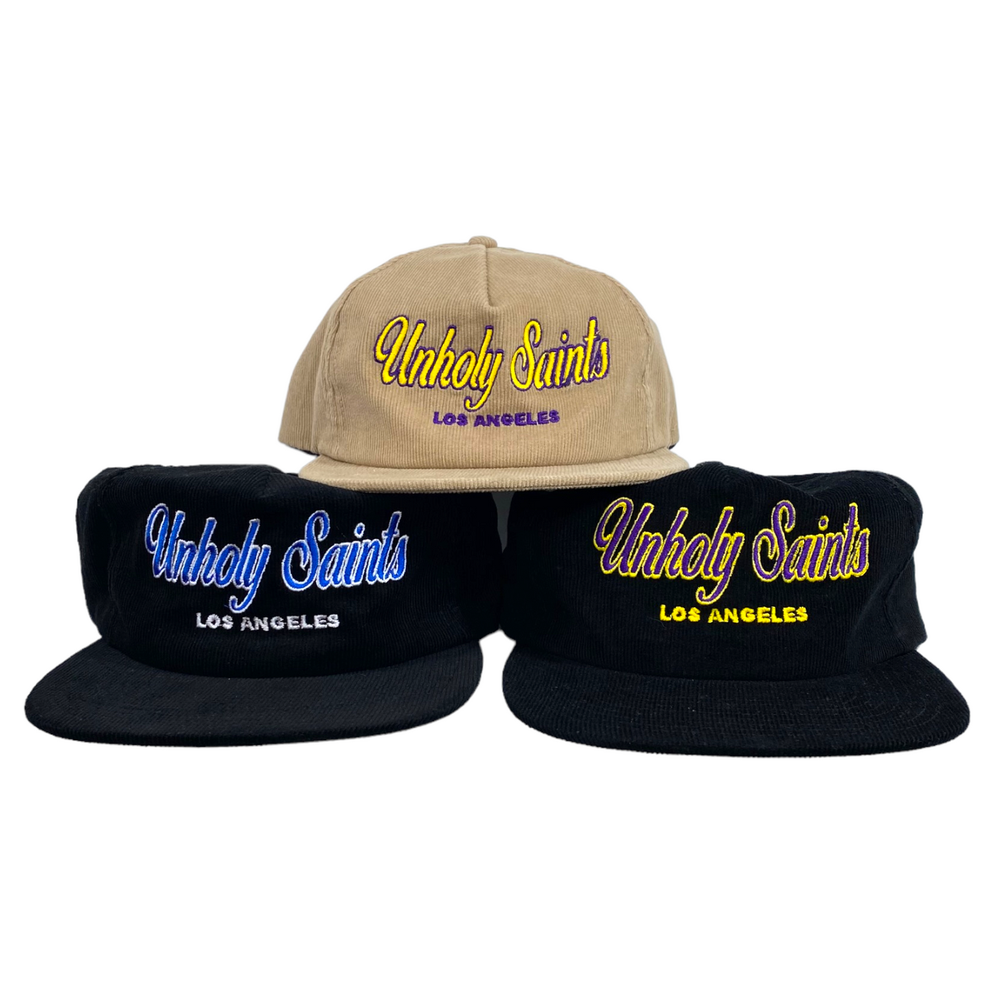 
                  
                    Unholy Saints Corduroy Hat - Lakers (Tan)
                  
                