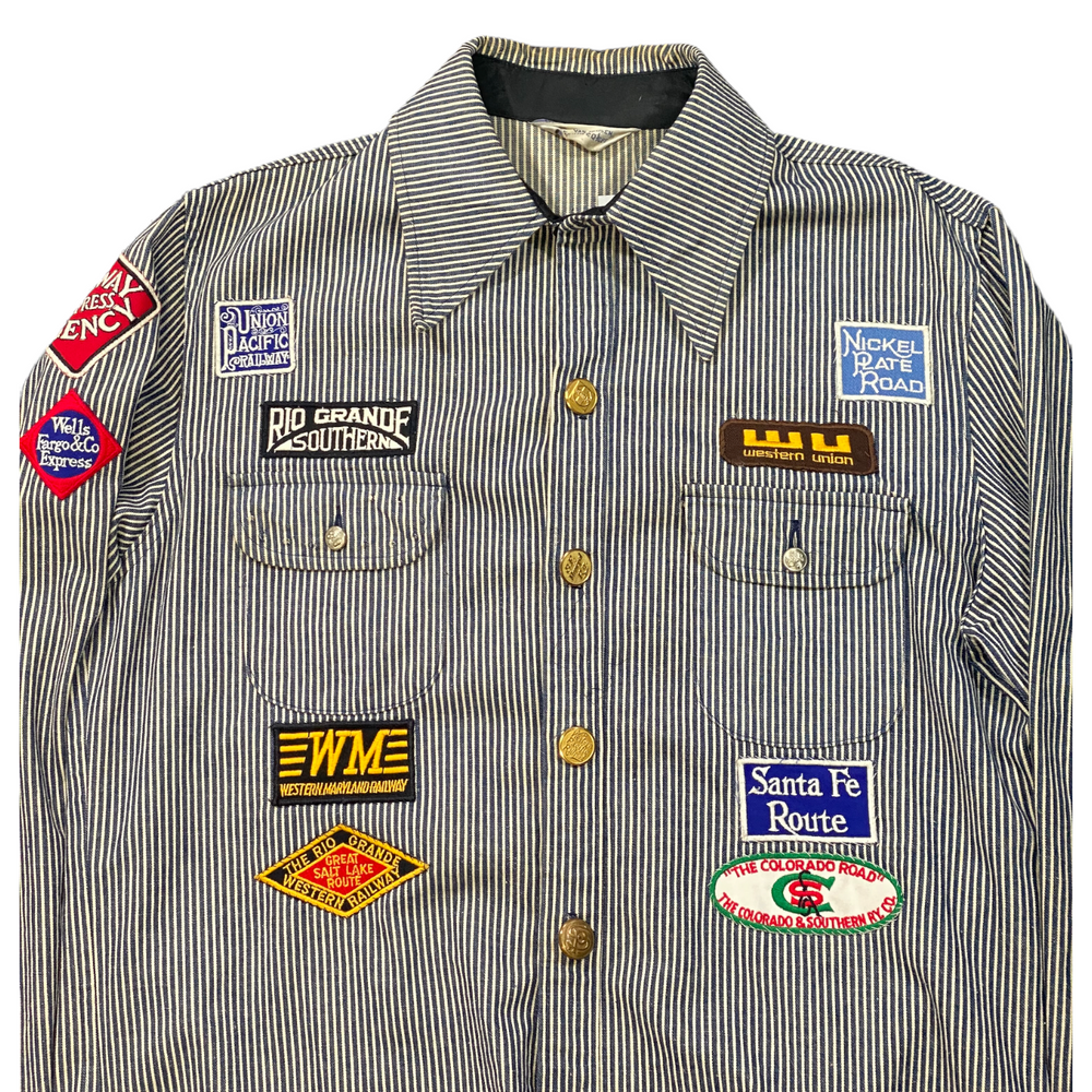 
                  
                    ‘70s Railroad Engineer Jacket With Patches
                  
                