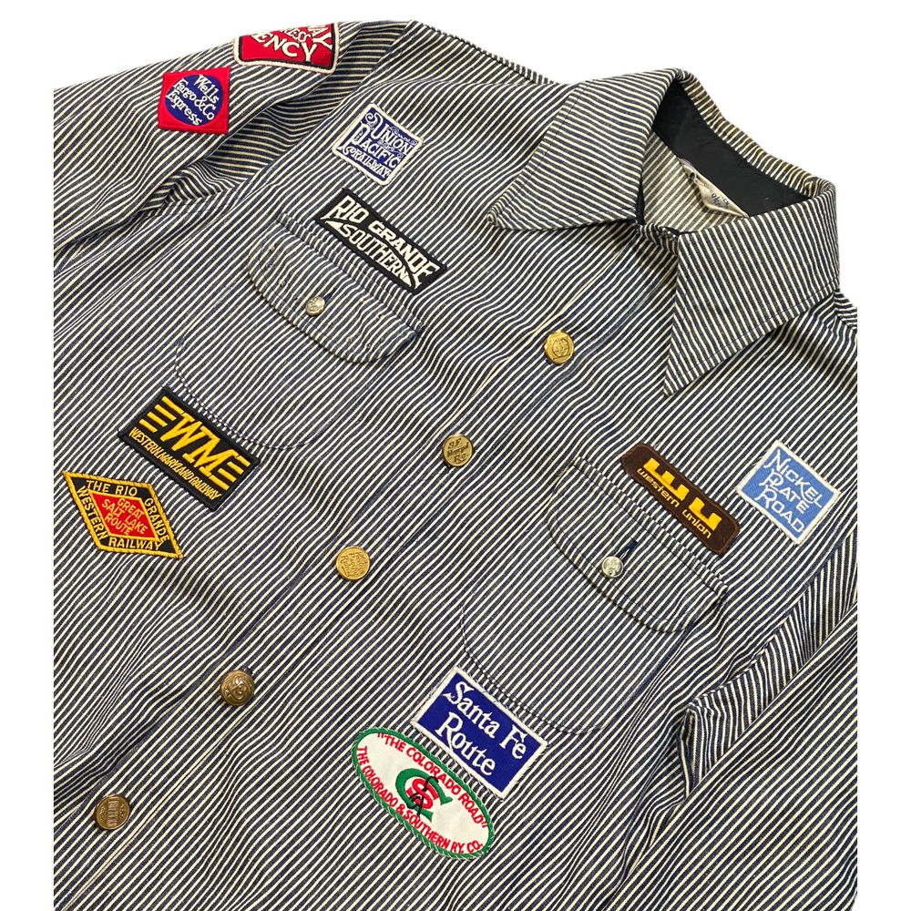 
                  
                    ‘70s Railroad Engineer Jacket With Patches
                  
                
