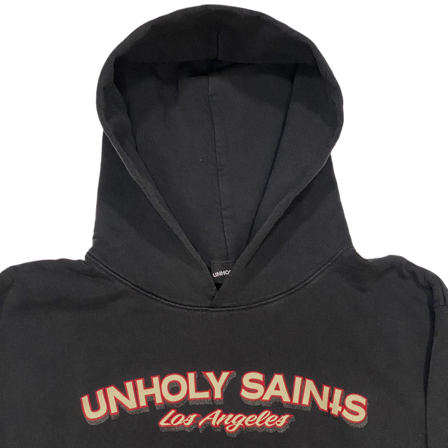
                  
                    Unholy Saints Hoodie - Faded Black
                  
                