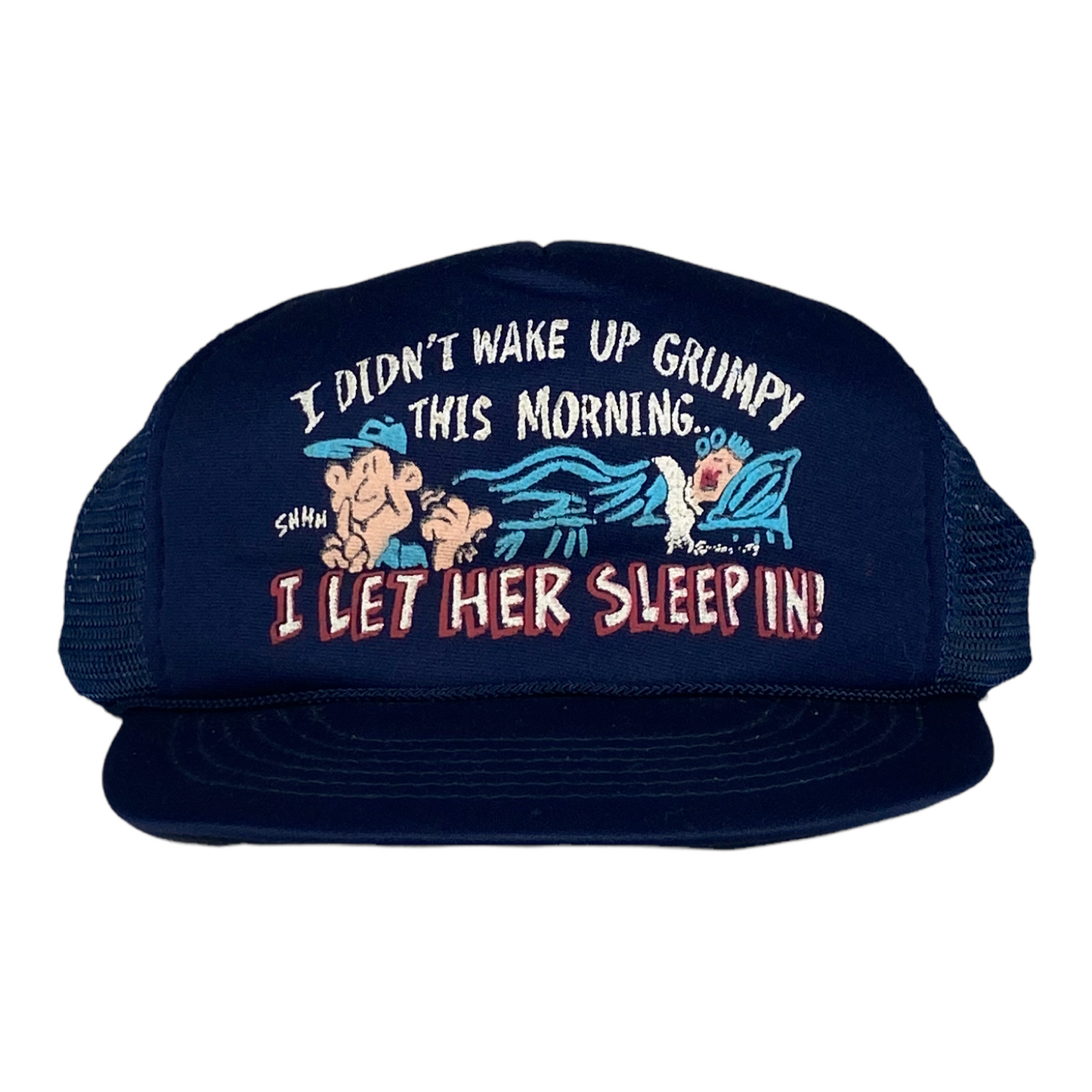 
                  
                    80s Comedy Slogan Trucker Hat
                  
                