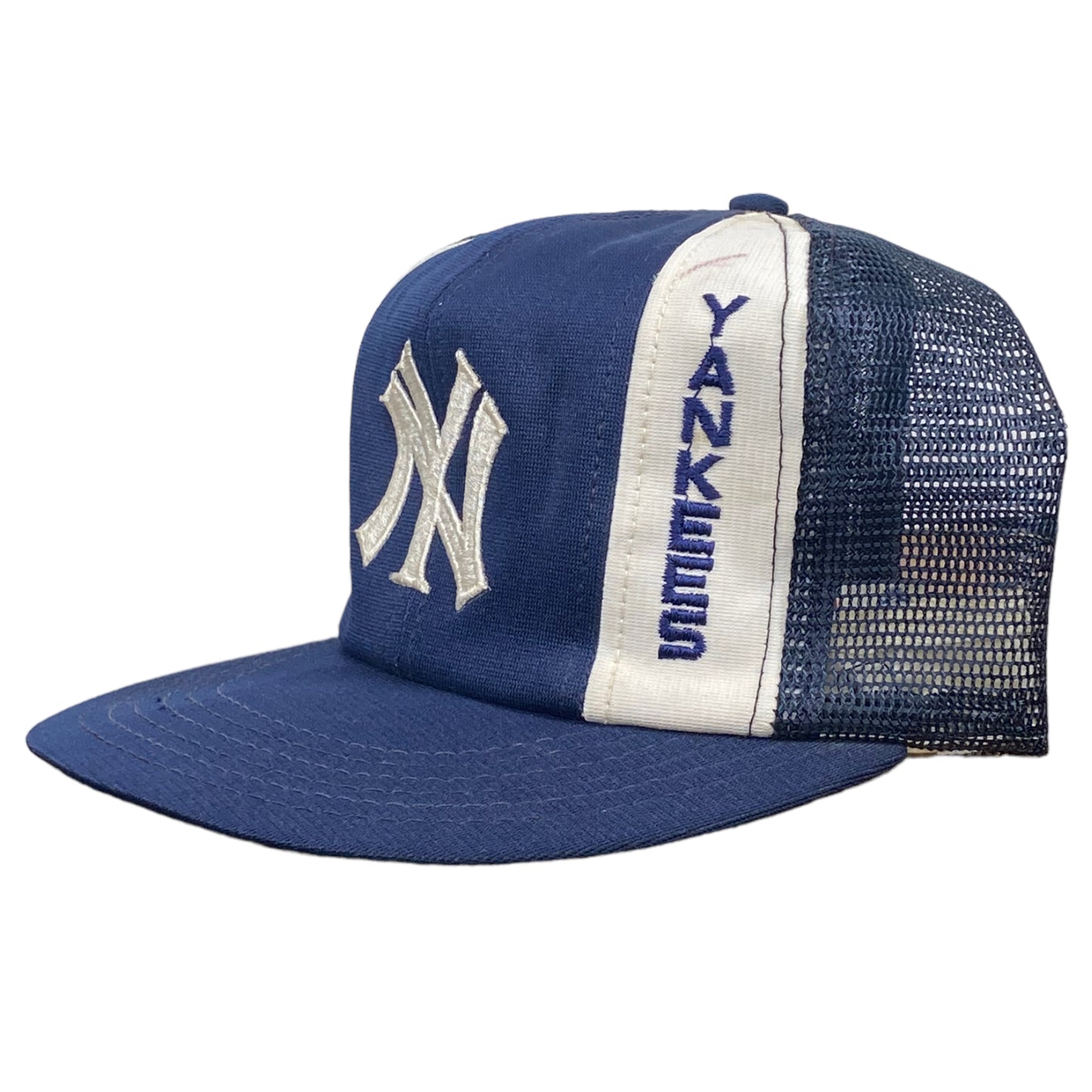 
                  
                    Vintage New York Yankees Stripped Trucker Hat
                  
                