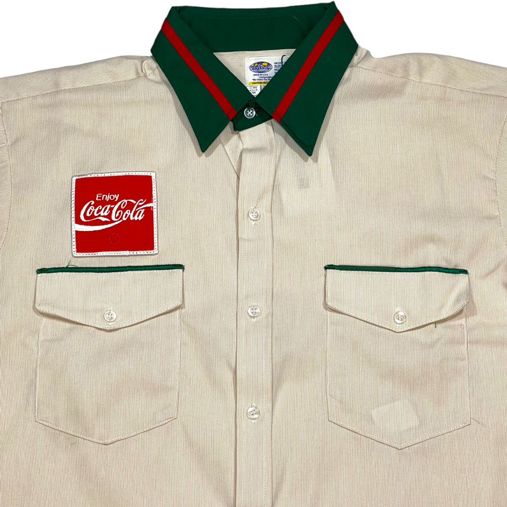 vintage coca cola work shirt