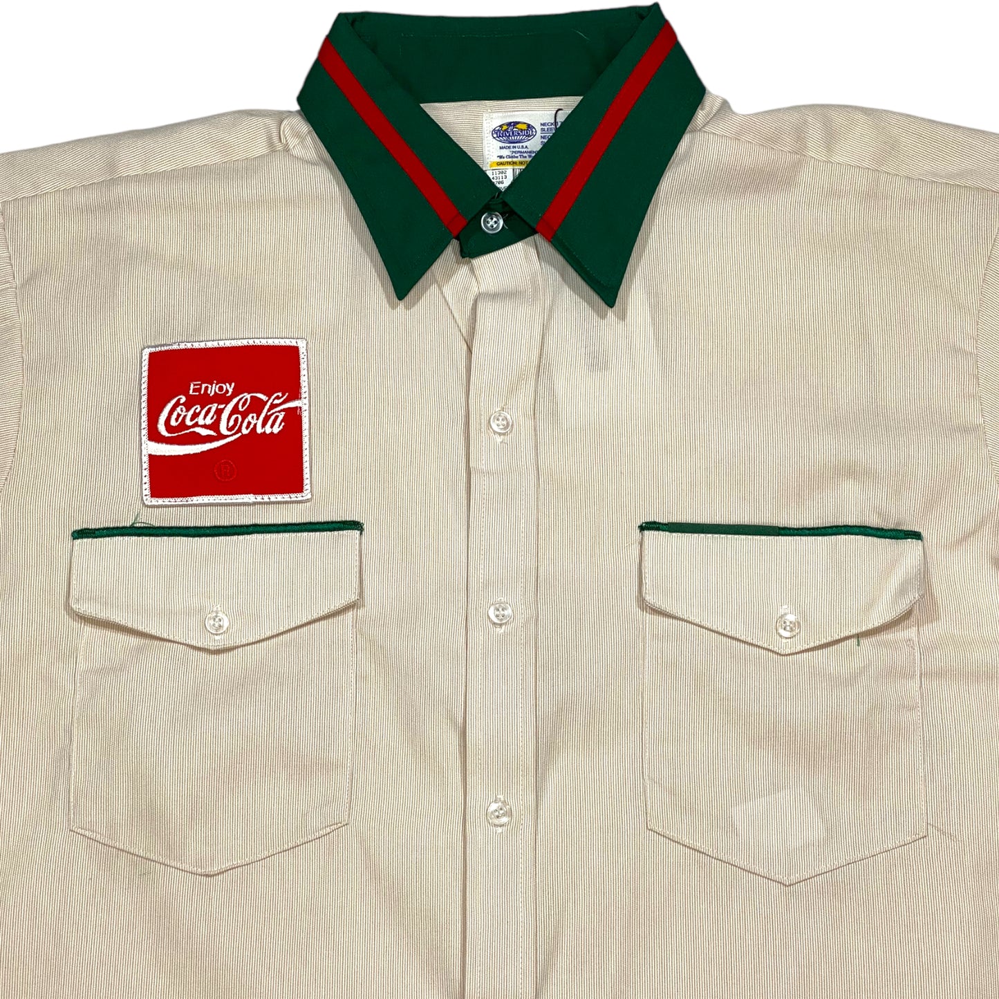 
                  
                    90s Coca-Cola Delivery Uniform Button Up
                  
                