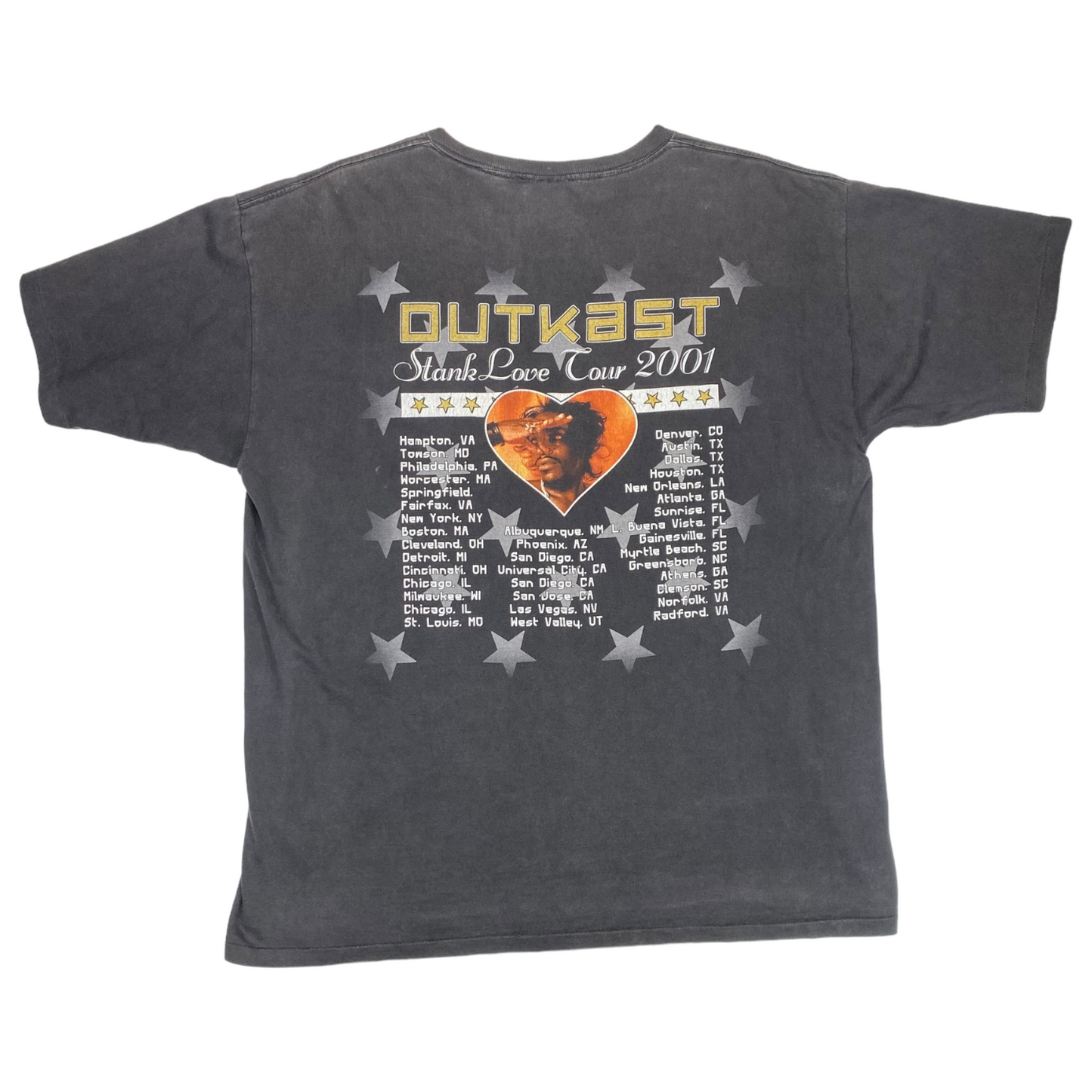 
                  
                    2001 Outkast Stank Love Tour Tee
                  
                